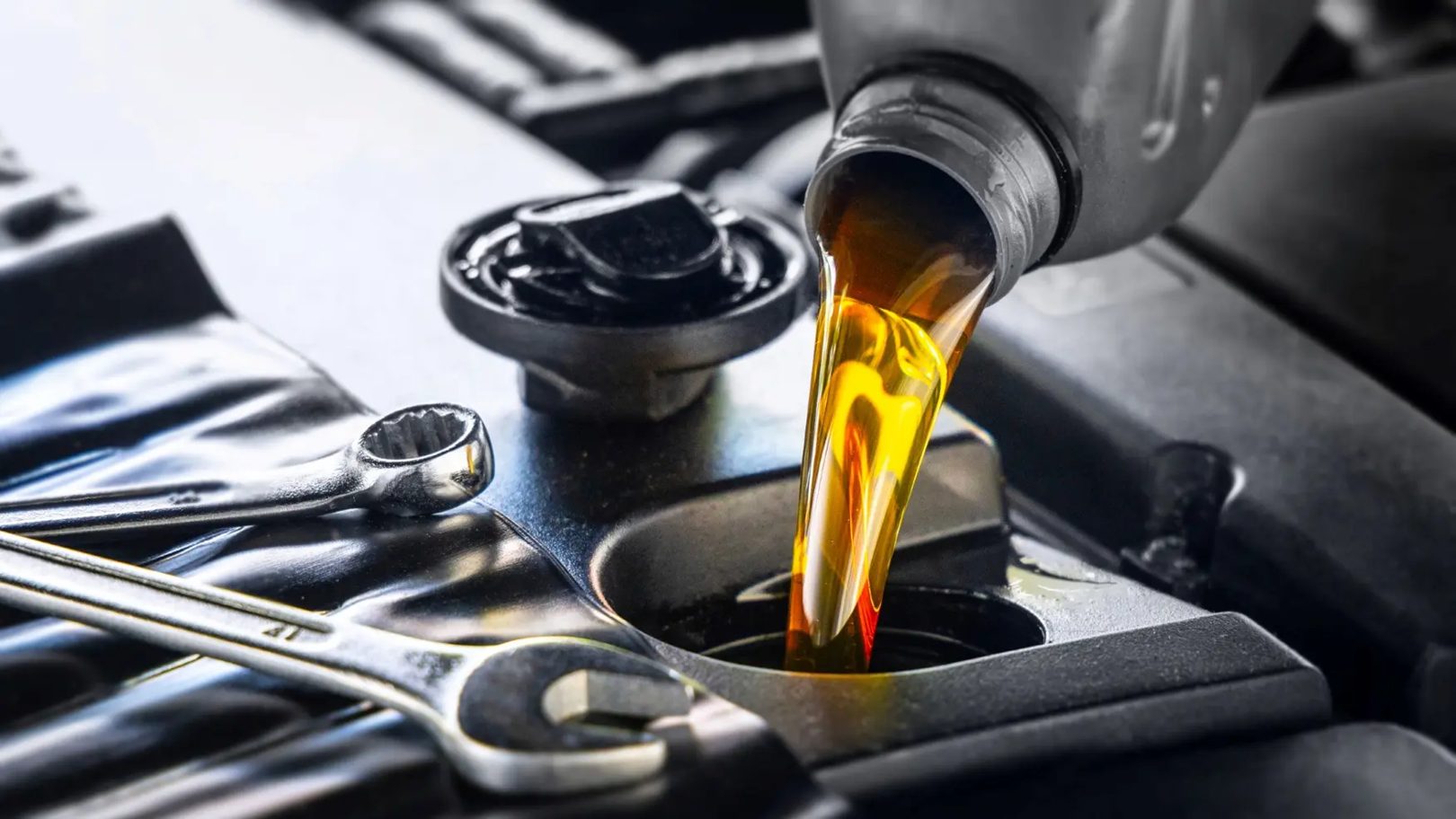 Oil Change — automotive service photograph